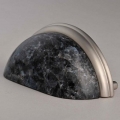 Blue Pearl (Granite pulls and handles for kitchen cabinet drawer)